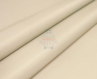 Ткань Оксфорд 240D рипстоп 3000 PU WR цвет №306 слоновая кость 165 гр/м.п.